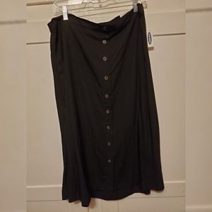 Old Navy Button Midi Skirt